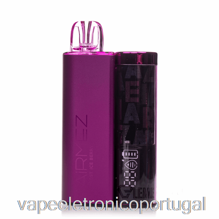 Vape Eletrônico Airmez 10000 Descartável Frost Ice Berry